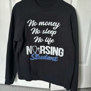 Nursing Student crewneck sweatshirt